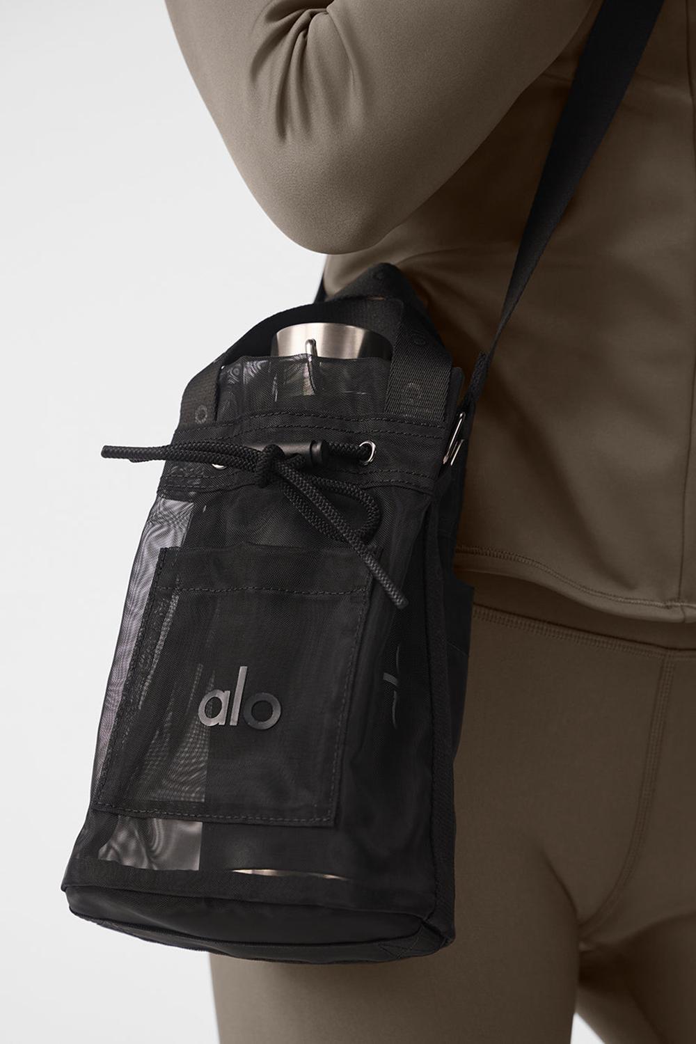 bucket bags γυναικεια Alo Yoga Sheer Cross Body μαυρα | Greece  UTRKW-4195