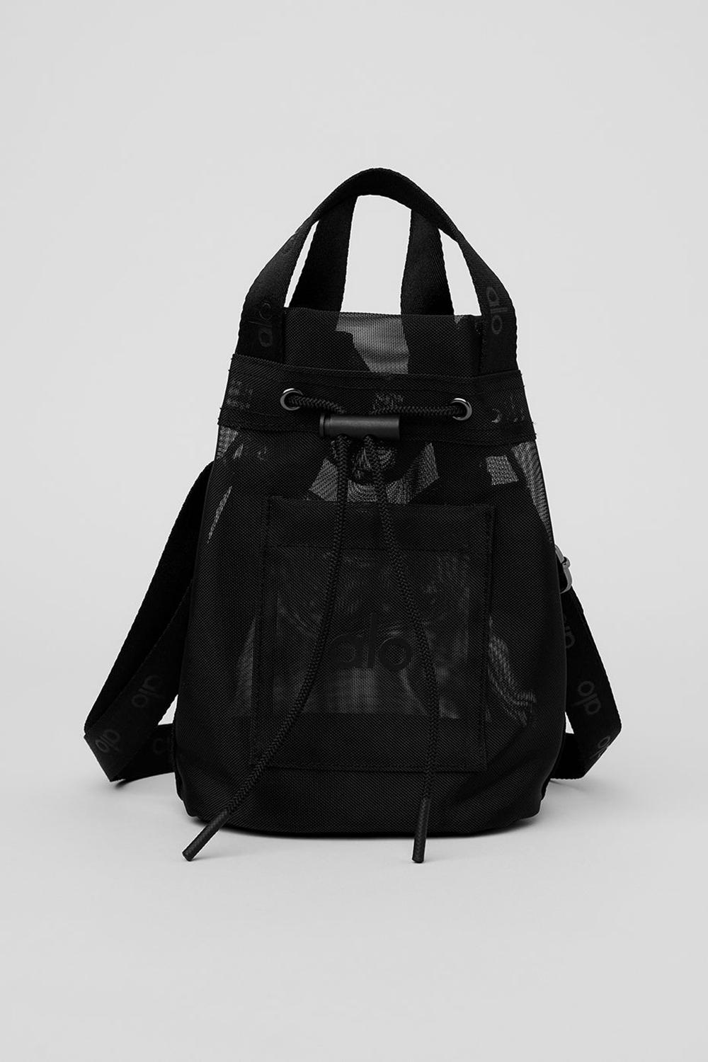 bucket bags γυναικεια Alo Yoga Sheer Cross Body μαυρα | Greece  UTRKW-4195