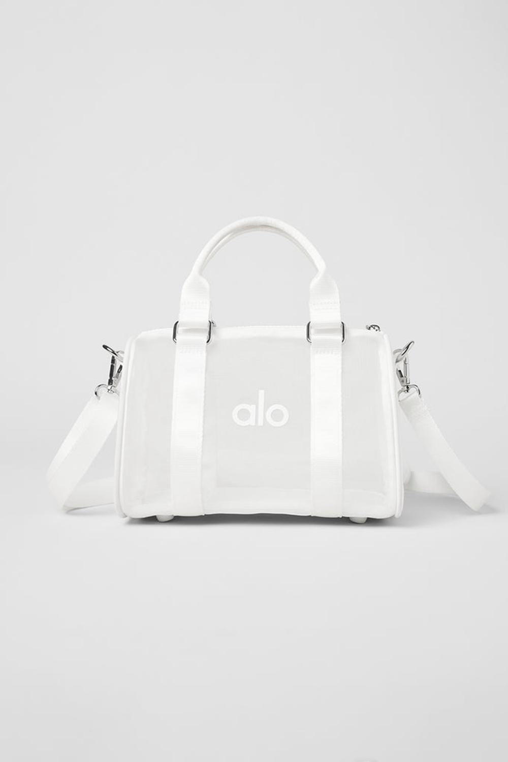 duffle τσαντεσ γυναικεια Alo Yoga Mini Sheer ασπρα | Greece  ULRKQ-9524