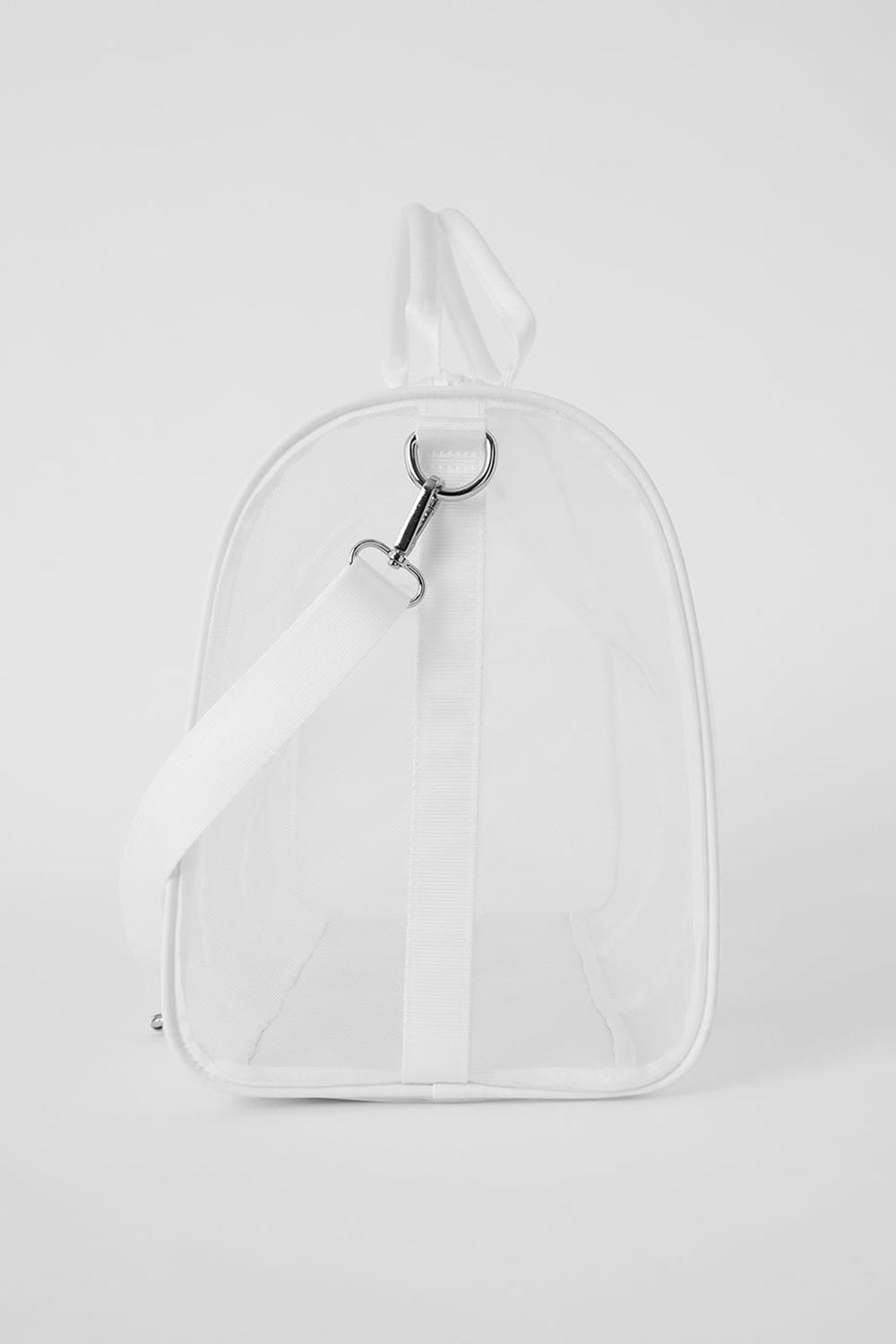duffle τσαντεσ ανδρικα Alo Yoga Sheer ασπρα | Greece  LYSNQ-1529