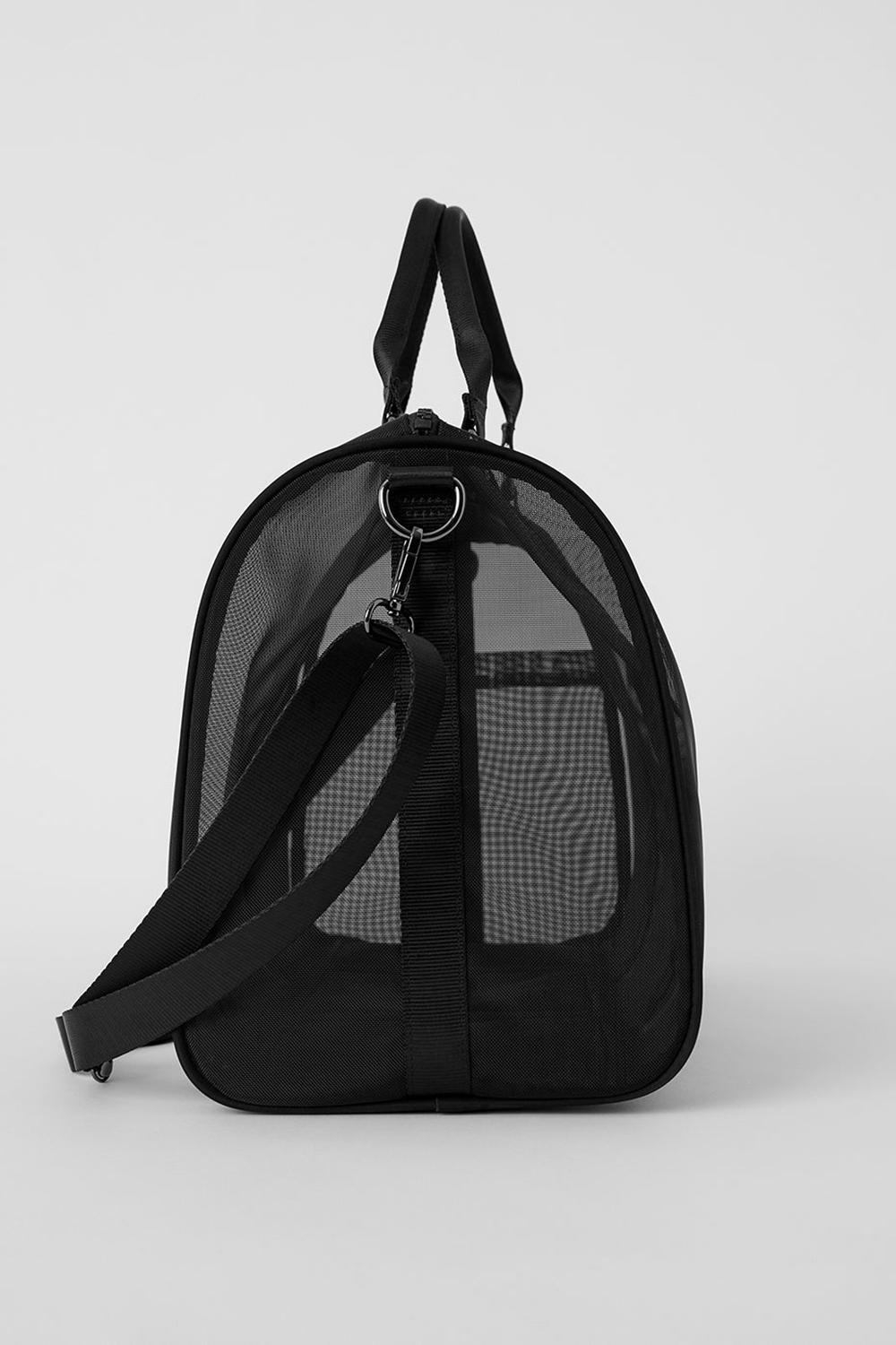 duffle τσαντεσ ανδρικα Alo Yoga Sheer μαυρα | Greece  NXMIZ-1452