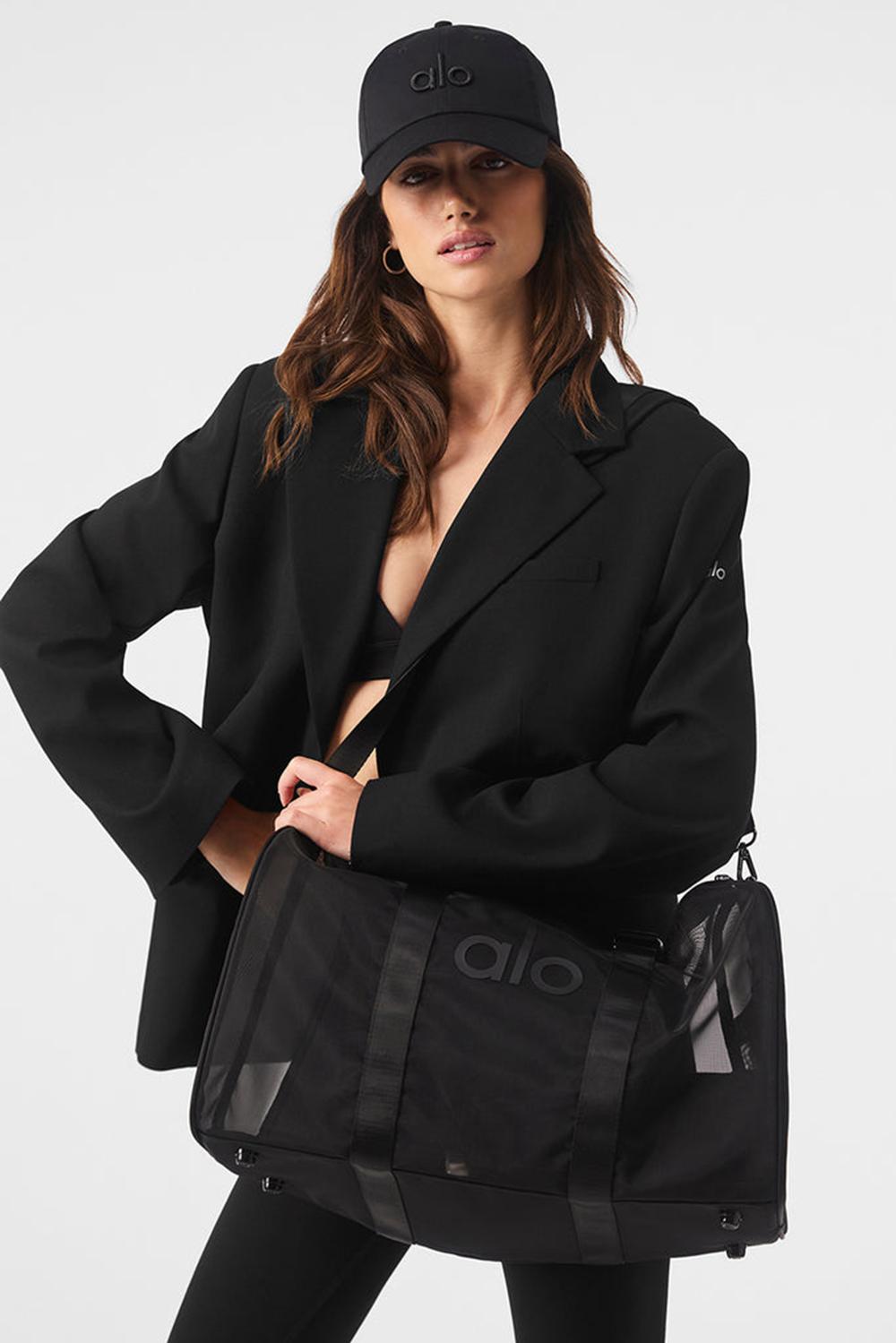 duffle τσαντεσ ανδρικα Alo Yoga Sheer μαυρα | Greece  NXMIZ-1452