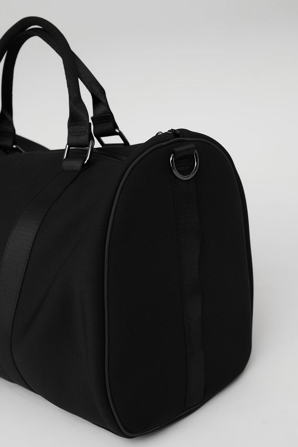 duffle τσαντεσ γυναικεια Alo Yoga Traverse μαυρα ασημι | Greece  ERDHY-5783