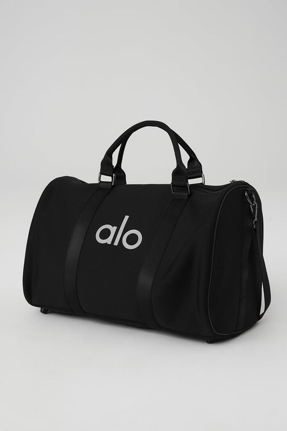 duffle τσαντεσ γυναικεια Alo Yoga Traverse μαυρα ασημι | Greece  ERDHY-5783